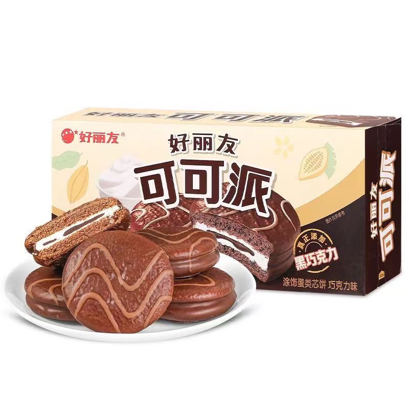 好丽友 6枚可可派蛋糕